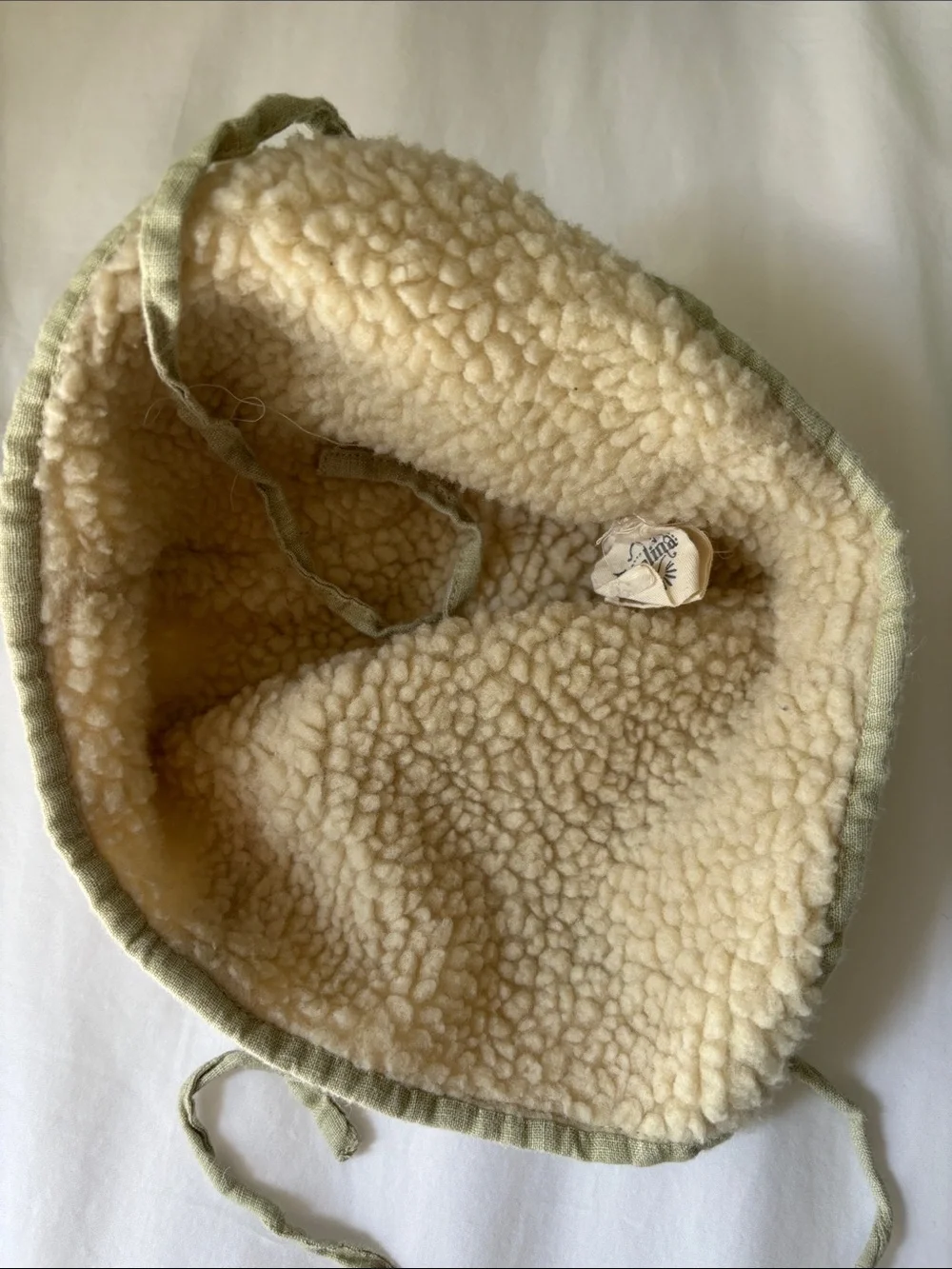 apolina joni winter linen cotton floral baby bonnet hat